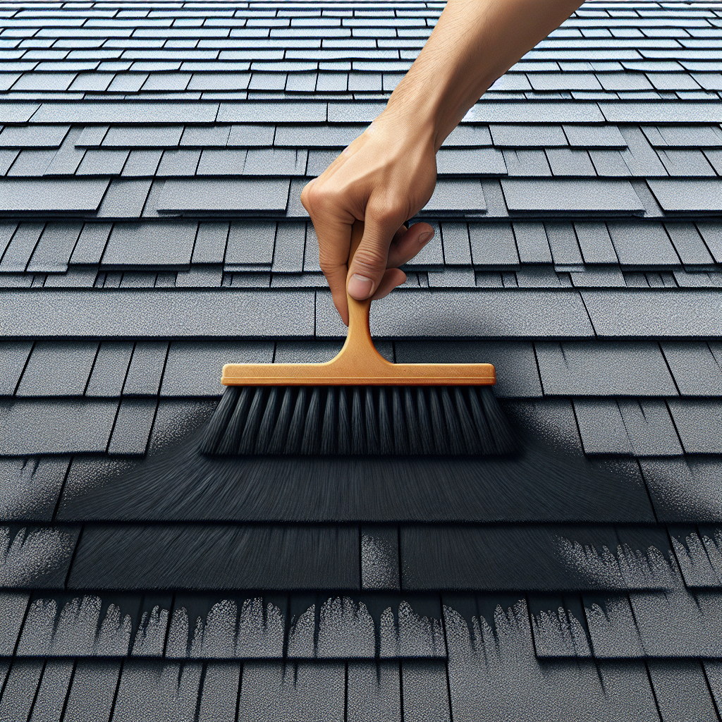 how to get rid of black streaks on roof
