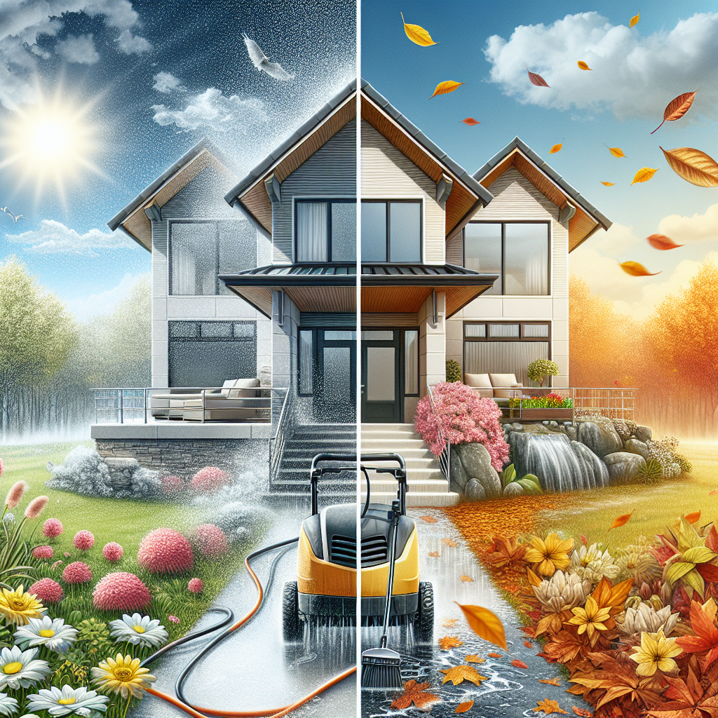 best time of year to pressure wash house