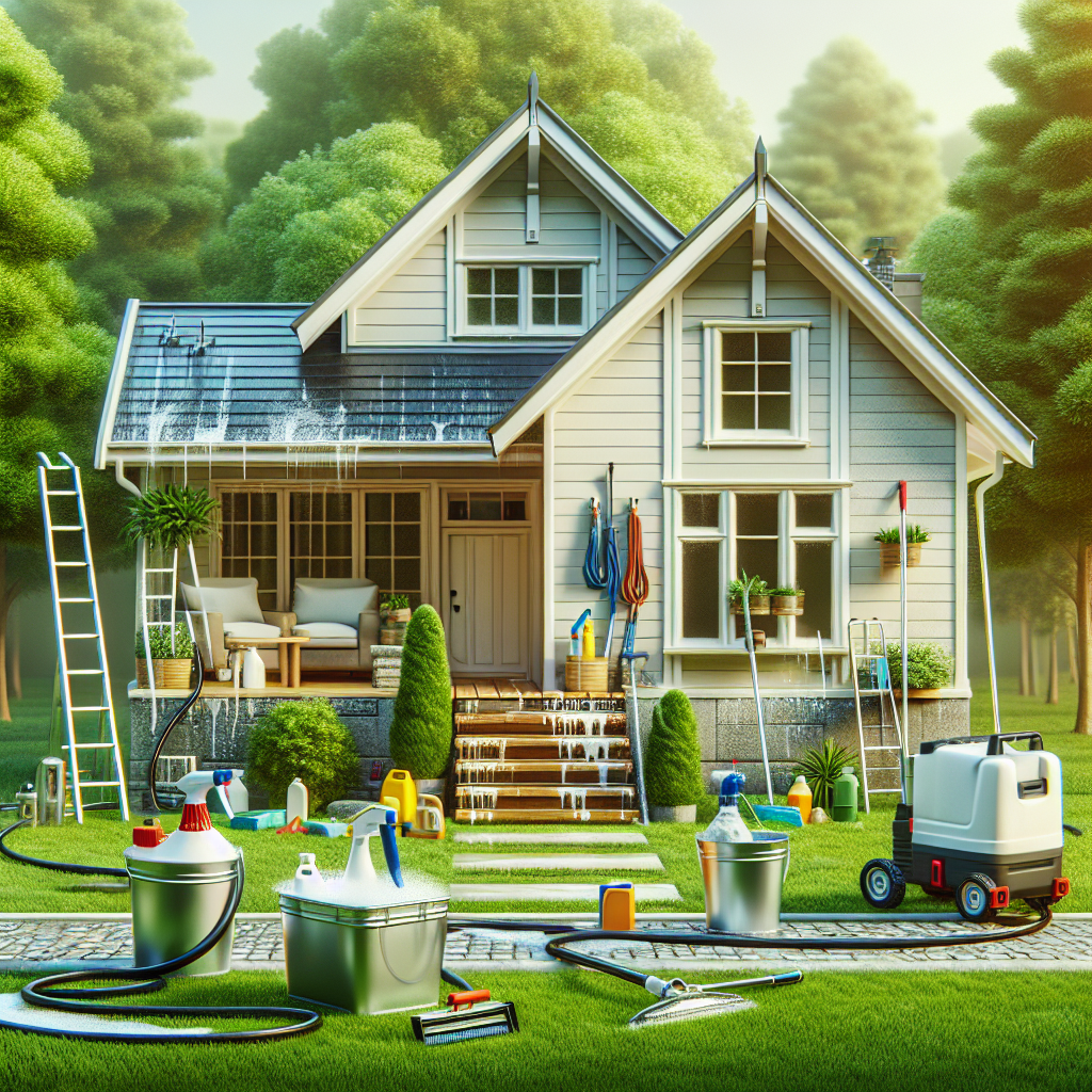 preparing your home for exterior cleaning