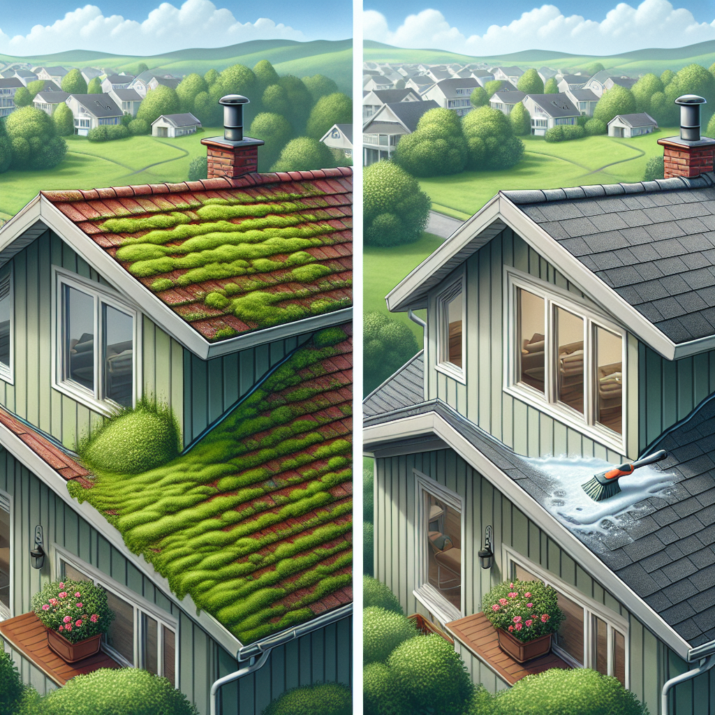 benefits of roof soft washing