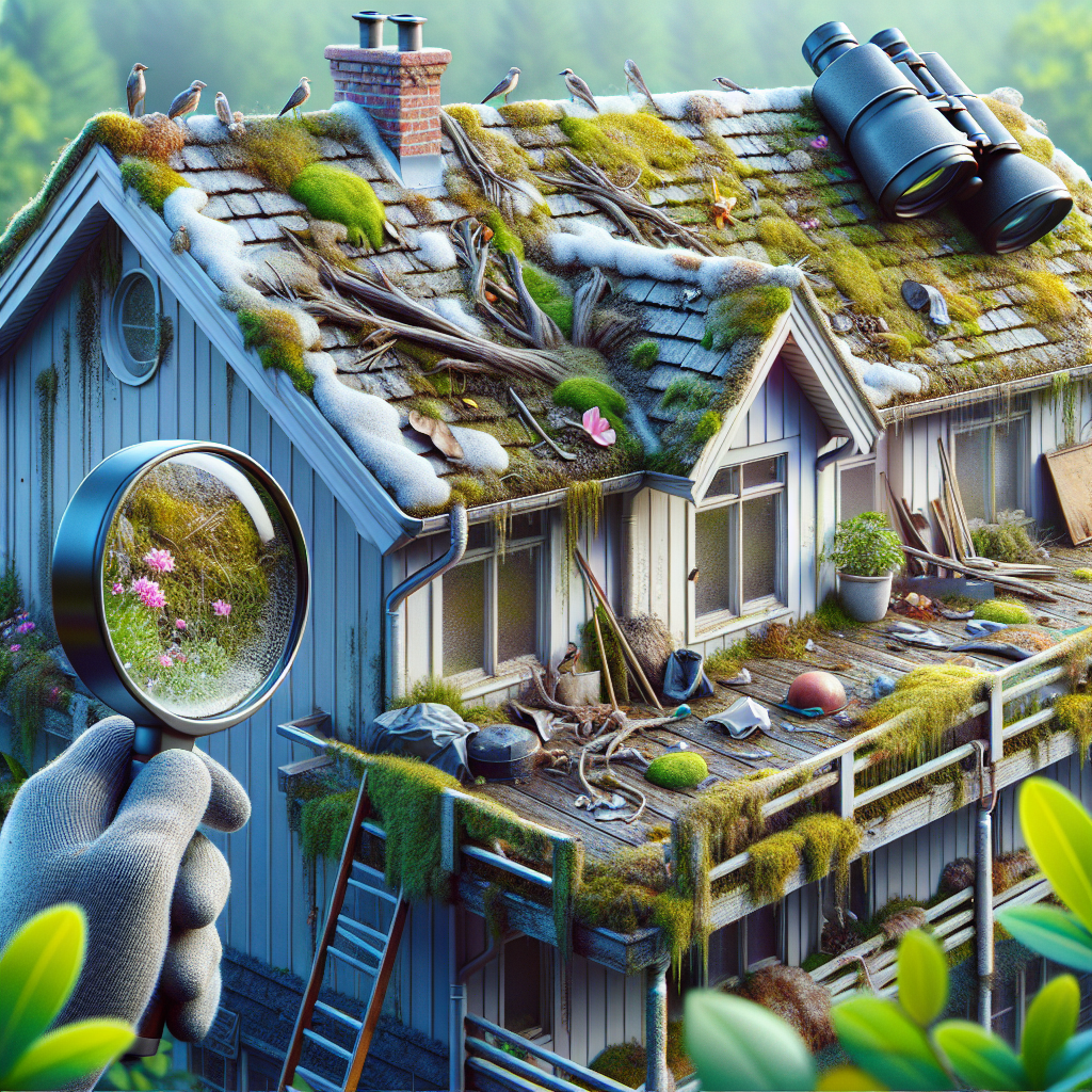 signs your roof needs cleaning