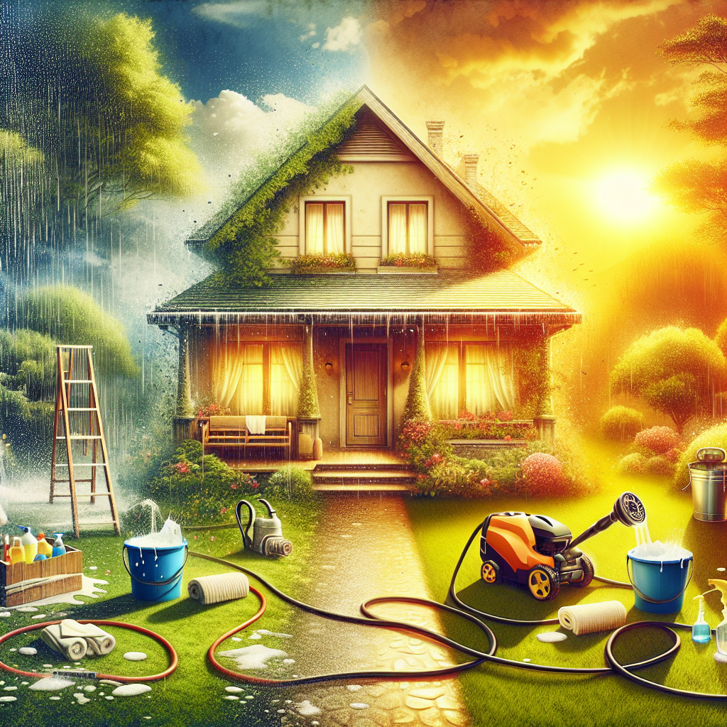preparing your home for exterior cleaning