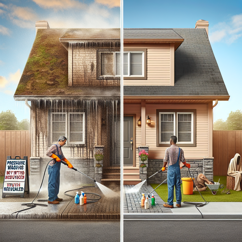 pressure washing myths debunked